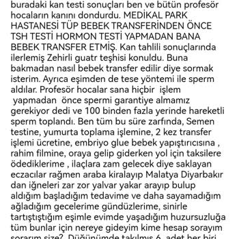 Elazığ Medikal Hospital Yüzünden Mağduruz.