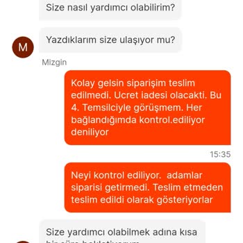 Migros Yemek Teslim Edilmeyen Yemeğin Para İadesini Yapmıyor