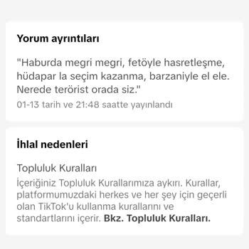 TikTok Uygulaması Belli Yönde Taraf Tutuyor.