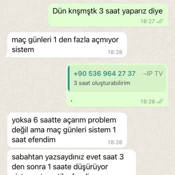 IP TV 0536 964 27 37 Dikkat!