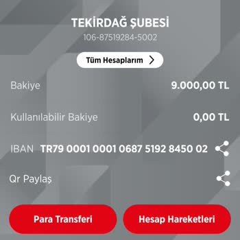 Ziraat Bankası Bakiye - Kullanılabilir Bakiye Arasındaki Fark