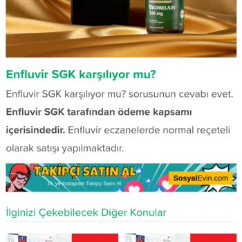 Ayazma Eczanesi (Esenyurt) İnfulenza Enfluvir İlaç Mağduriyeti