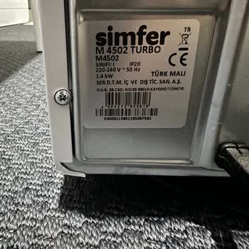 Simfer Fırın Pişmanlıktır Kapak Kapanmıyor Asla