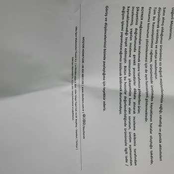 Ne Boyner Ne Skechers Ürününün Arkası Da