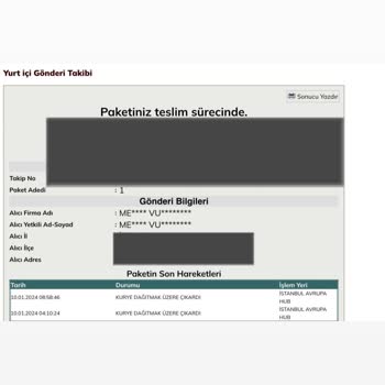 UPS Türkiye 5 Gündür İstanbul İçi Kargoyu Teslim Edememek