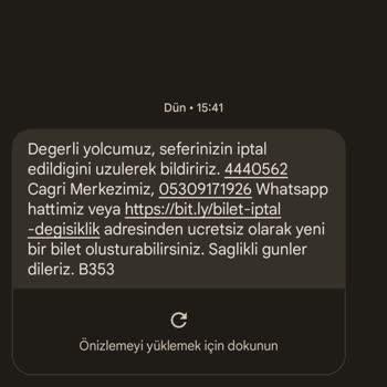 Kamil Koç Ücret İadesi İstedim Kupon Kodu Gönderiler