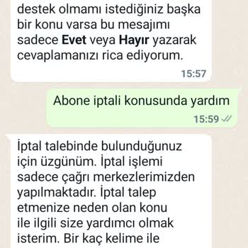 Millenicom İnternet Aboneliği İptali
