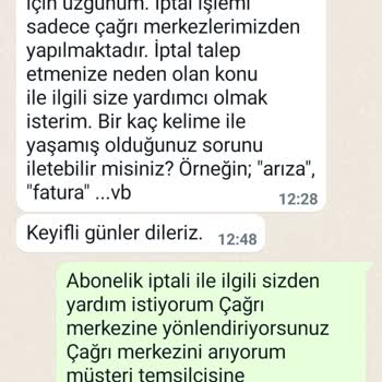 Millenicom İnternet Aboneliği İptali