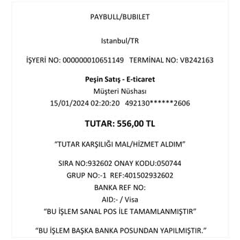 Bubiletten Aldığımız Konser Bileti Gelmedi