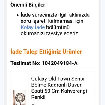 Koçtaş Ayıplı Ürünlerinin Gereğini Yapmıyor.