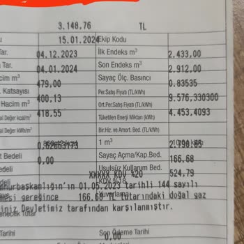 Kargaz Doğal Gaz Faturasında Usulsüzlük