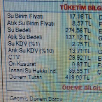 İSKİ Fahiş Atik Su Bedeli