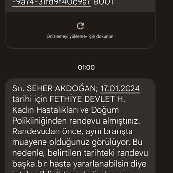 MHRS (Merkezi Hekim Randevu Sistemi) Hamilelik Randevusu İptal Sorunu