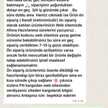 Elfida Moda İade Mecburiyetimiz Yok Denildi