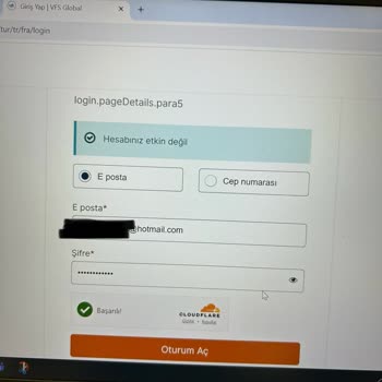 VFS Global Fransa İnternet Sitesi