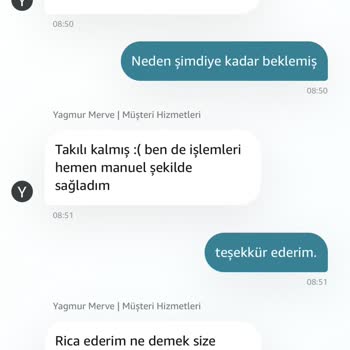 Amazon Ücret İadesi Takılı Kalmış