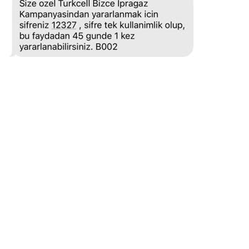 İpragaz Turkcell Bizbize İndirimini Uygulamıyor.