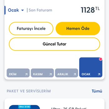 Turkcell Yüksek Gelen Cep Telefonu Faturası