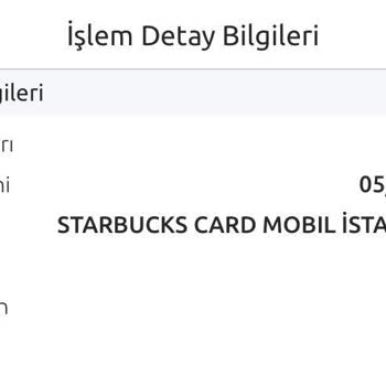 Starbucks Para İadesini Yapmıyor