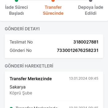 Trendyol Express Adrese Teslim Edilmedi