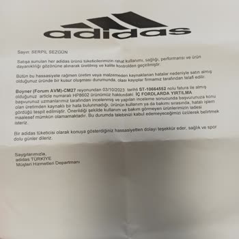 My Adidas Outdoor Shoes Ripped After Just Three Wears