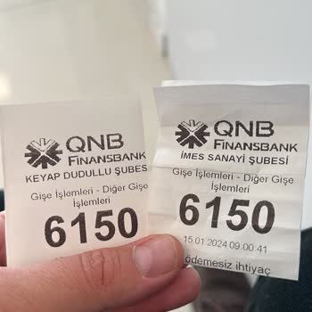 QNB Finansbank Şube İmza Yetkilisinin Bulunmaması Sorunu!