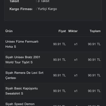 Ef Butik Eksik Sipariş Ve İptal Sorunu