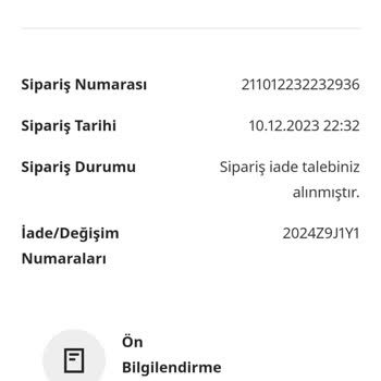 IKEA Gelmeyen Ürünlerimi İade Etmiyor.