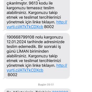 Yurtiçi Kargo Liman Şubesi Silivri