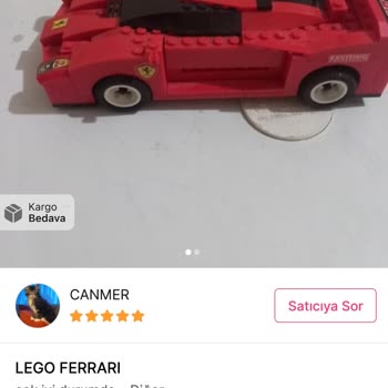 LEGO Aldığım Ürün Gönderilmedi