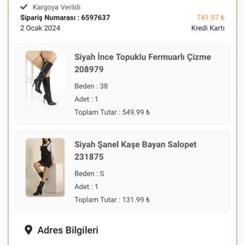 Modamizbir Ve Kargoist Den Şikayetçiyim