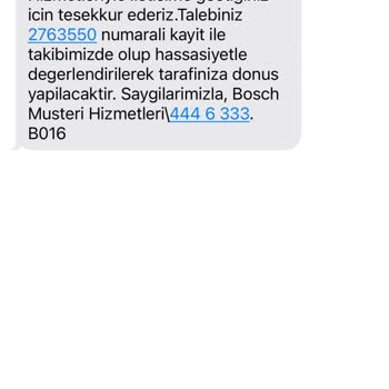 Bosch İnternet Sitesi Üzerinden İptal Edilen Siparişin İade Sürecinde Yaşanan Sorunlar
