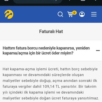 Turkcell Fatura İşlemleri Ve Ücretlendirme Sorunu