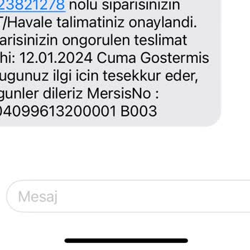 Avansas Ürün Sipariş Gecikmesi