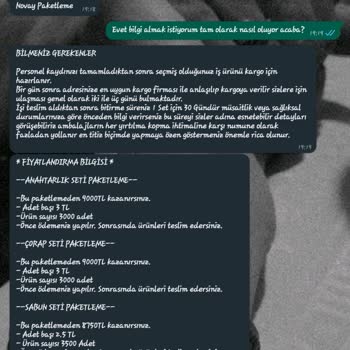 Evde Ekişi Paketleme Novay Paketleme Şikayet