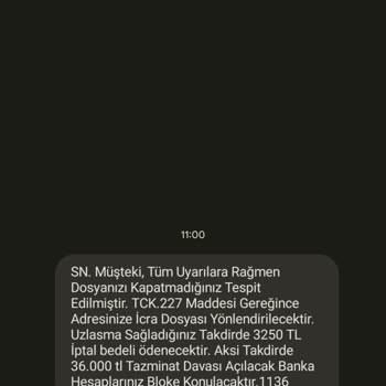 Hintelhb (SMS)   Dosyanız Kapatılmamış Mesajı