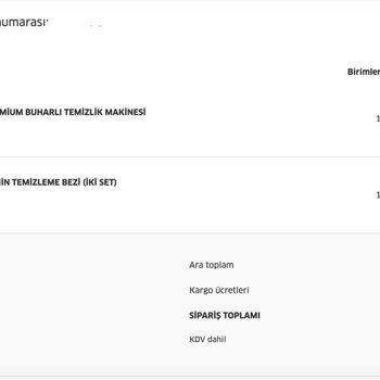 Karcher Paramızı Geri Vermiyor. Maillere Dönmüyor. Telefonları Açmıyor