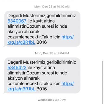Aras Kargo Kargo Teslimatında Yaşanan Gecikme Ve İletişim Sorunları