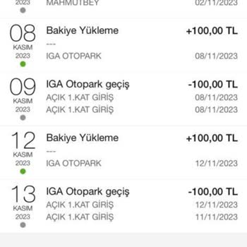 İGA İstanbul Havalimanı Otopark Yanlış Çekim