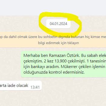 A101 Mükerrer Çekilen Kredi Kartı İadesi Yapılmadı