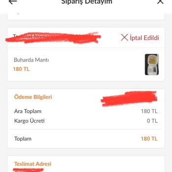 Trendyol Adres Karışıklığı Nedeniyle Sipariş Teslim Edilmemesi