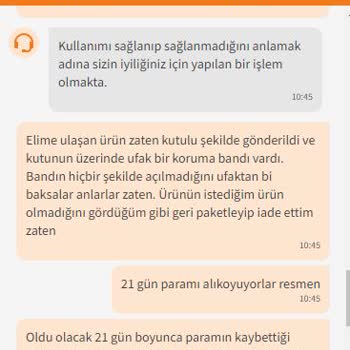 Trendyol Pandora Yanlış Ürün Gönderip 21 Gün Paramı İade Etmiyor!