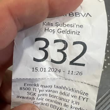 Garanti Bankası Sıra İşlemleri