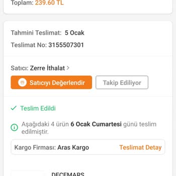 Trendyol Ürünü de Paramı da Vermedi