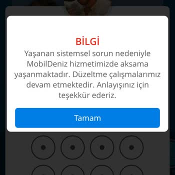 Denizbank Mobile Giriş Yapılmıyor