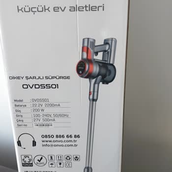 Onvo Şarjlı Süpürge Hatası