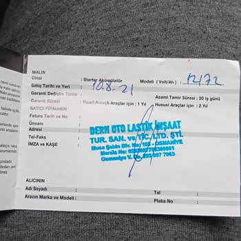Mutlu Akü Kalitesiz Akü, İlgisiz Servis!