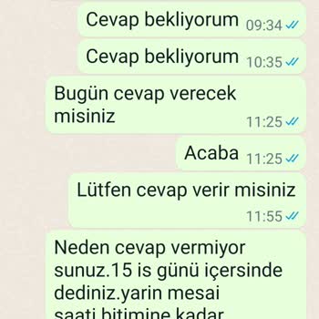 Sahibinden 14 İş Günü, Yaklaşık 3 Hatta Beklettiler