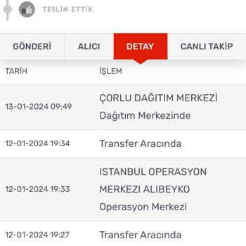 Kargom Sende Dağıtıma Çıkmamam
