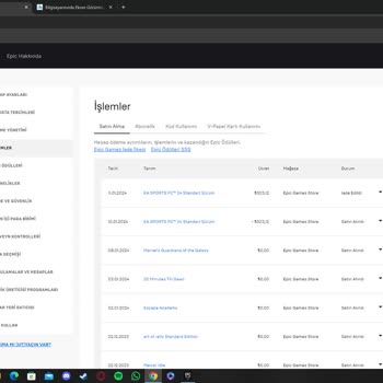 Epic Games İadenin Parası Gelmedi